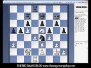 La eliminación de la pieza activa (Video técnica ajedrecística) Diagrama de ajedrez
