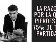 Esta es la razón por la que pierdes el 75% de tus partidas