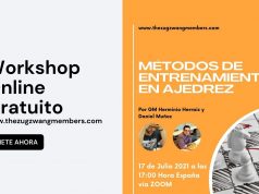 Seminario online gratuito: “Métodos de entrenamiento en ajedrez” por el GM Herminio Herraiz