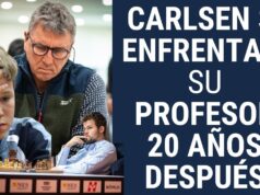Magnus Carlsen se enfrenta a su profesor de cuando era niño