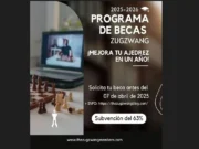 Programa de Becas de Ajedrez 2025/2026 en nuestra Escuela beca zugzwang ajedrez