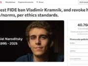 Más de 40.000 personas piden la retirada del título de Gran Maestro de Kramnik
