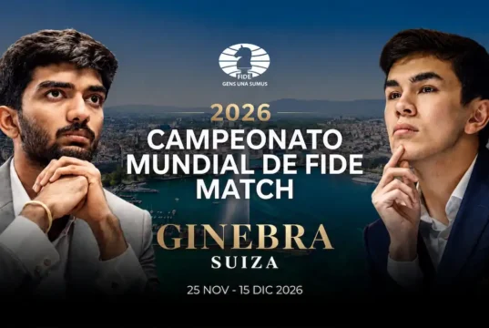 Ginebra albergará el Campeonato del Mundo de Ajedrez 2026 entre Gukesh y Sindarov Ajedrez Inicio 1