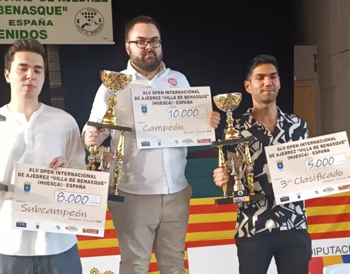 El campeón del Open de Benasque, Mikhail Antipov, denuncia el robo de su pasaporte y 1.500 euros