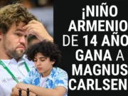 Magnus Carlsen pierde contra niño armenio de 14 años Ajedrez Inicio 56
