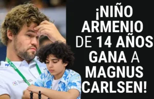 Magnus Carlsen pierde contra niño armenio de 14 años Ajedrez Inicio 6