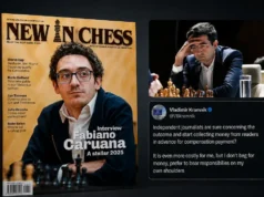 Kramnik demanda a New In Chess y la editorial pide ayuda económica